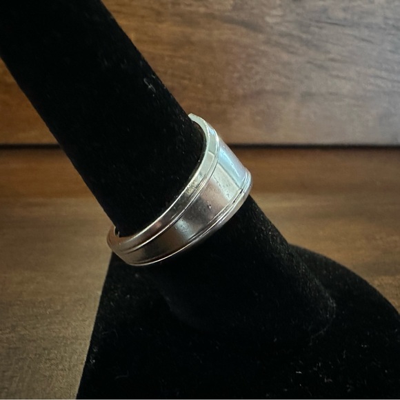Silver Plated Spoon Ring - Picture 4 of 13